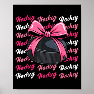 Hockey Player Kids Boys Men Ice Hockey Poster