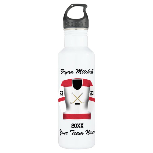 Hockey Player Name Liberty Bottle (Front)