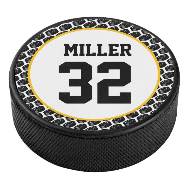 Hockey Player NAME Sports NUMBER Game Goal Puck (3/4)