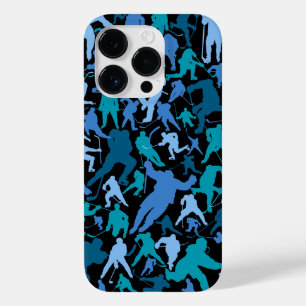 Hockey Player Pattern Case-Mate iPhone Case
