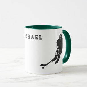 Hockey Player Personalized Mug