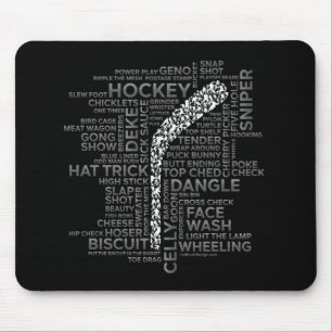 Hockey Players and Slang Mouse Mat