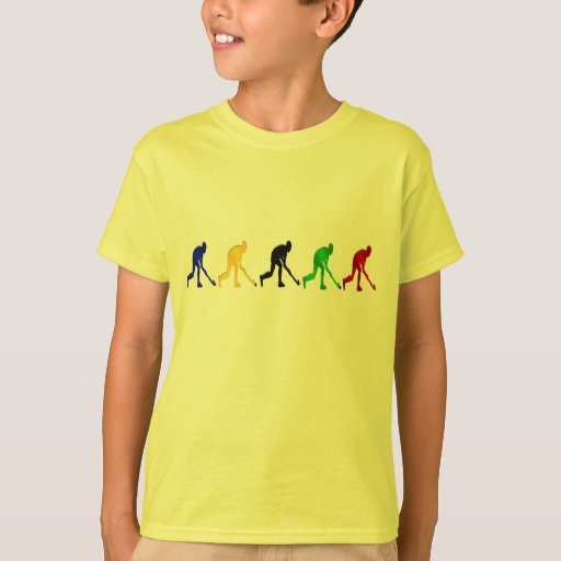 Image of Hockey players field hockey stick and ball gifts T-shirt