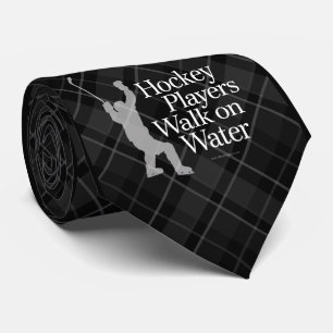Hockey Players Walk On Water tie