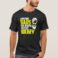 Hockey Playoff Beard Father's Day Saying Hockey Pl