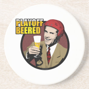 Hockey Playoff Beered Coaster