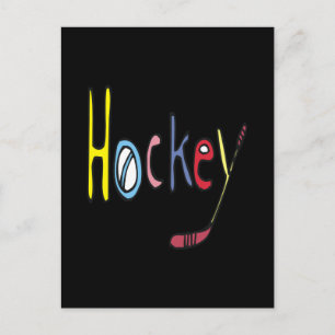 Hockey Postcard