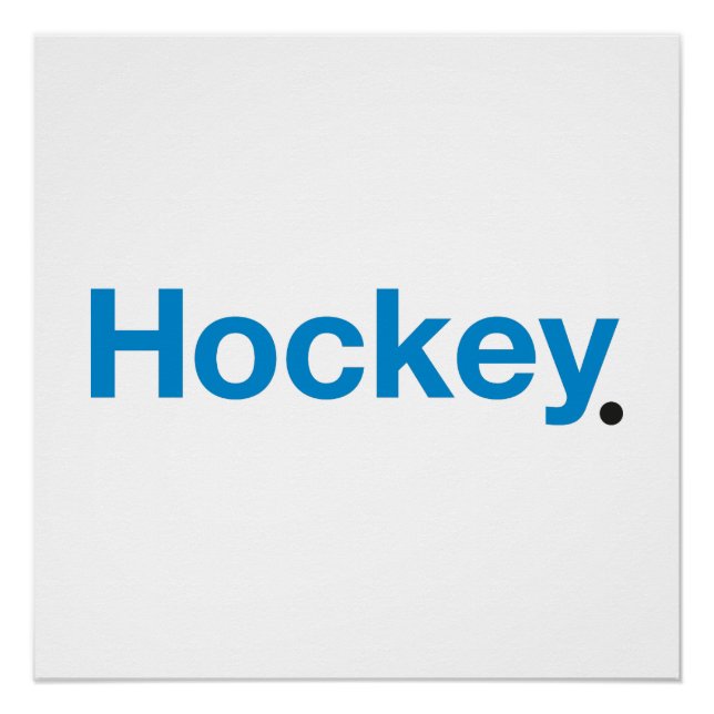 Hockey Poster (Front)