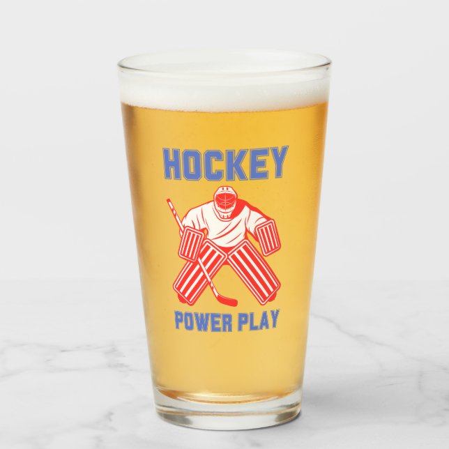 Hockey Power Play Glass (Front Filled)