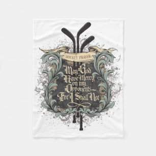 Hockey Prayer Fleece Blanket