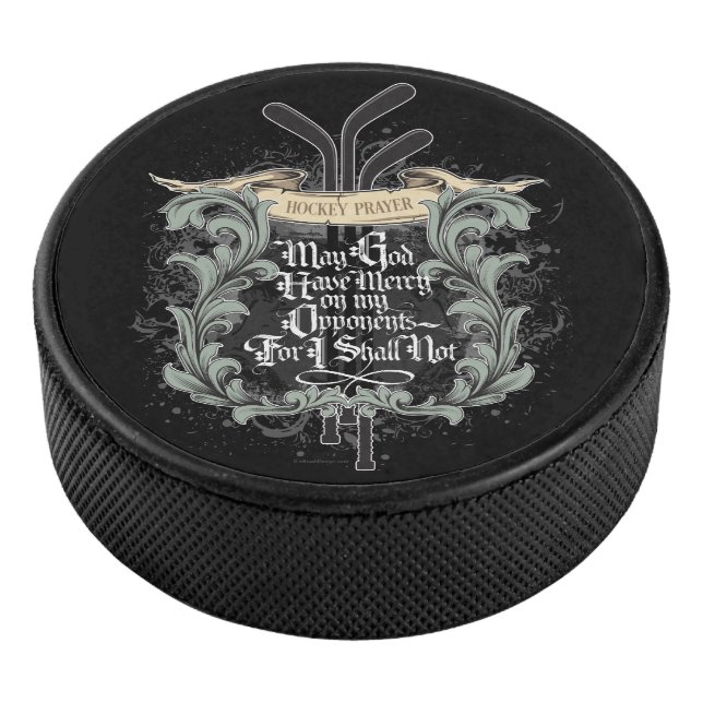 Hockey Prayer Puck (3/4)