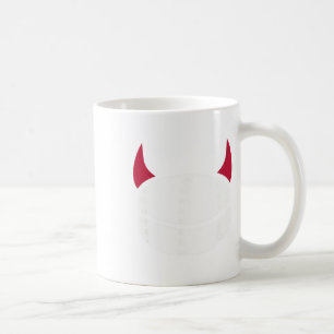 Hockey Puck Devil Coffee Mug