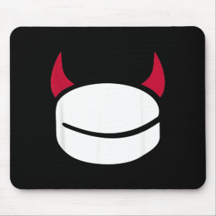 Hockey Puck Devil Mouse Mat