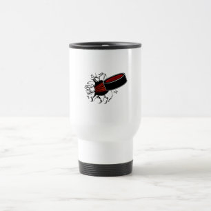 Hockey Puck Travel Mug
