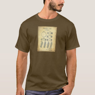 HOCKEY PUCK'er! Patent Drawing for a Hockey Puck! T-Shirt
