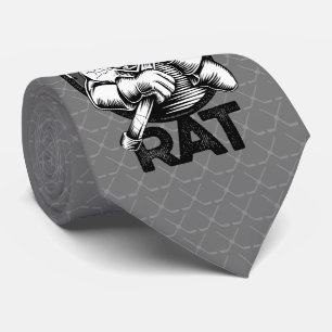 Hockey Rat Neck Tie