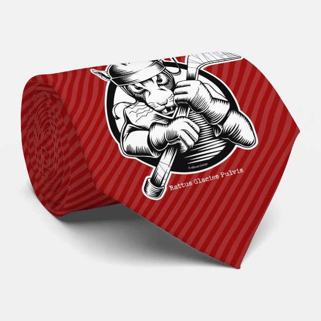 Hockey Rat Tie (Rolled)