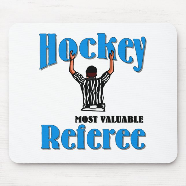 Hockey Referee Mouse Mat (Front)