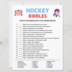 Hockey Riddles Game