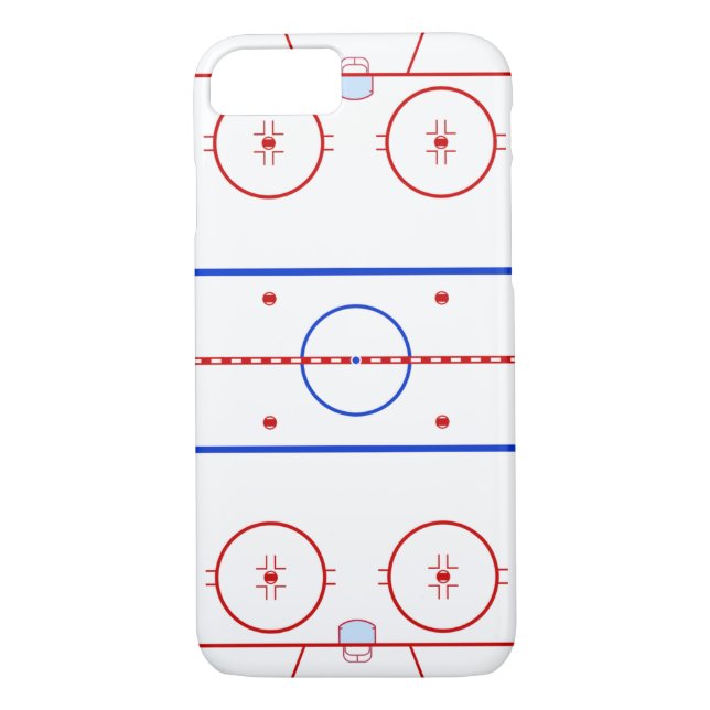 Hockey Rink Case-Mate iPhone Case (Back)