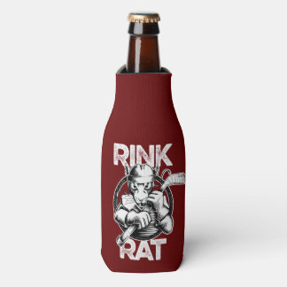 Hockey Rink Rat Bottle Cooler