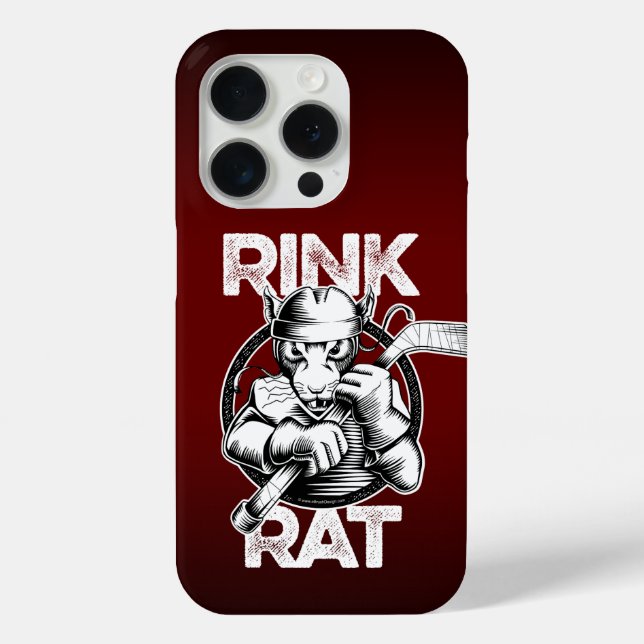 Hockey Rink Rat Case-Mate iPhone Case (Back)