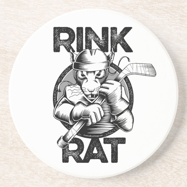 Hockey Rink Rat Coaster (Front)
