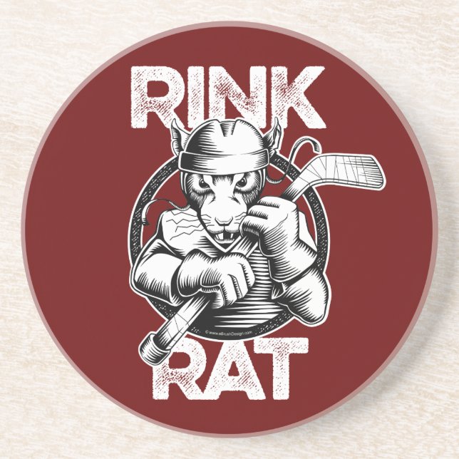 Hockey Rink Rat Coaster (Front)