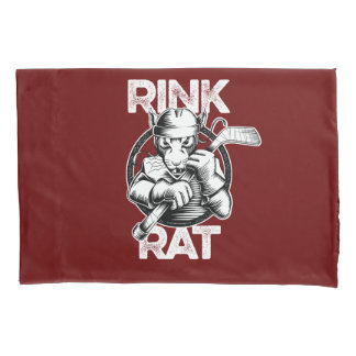 Hockey Rink Rat Pillowcase