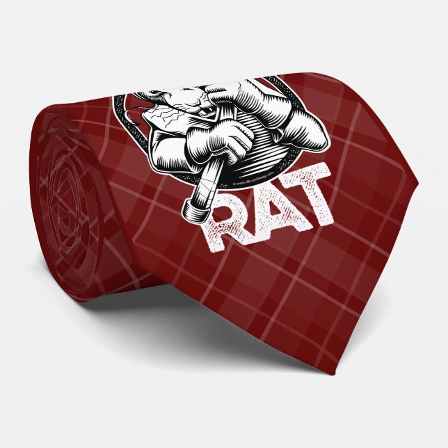 Hockey Rink Rat Tie (Rolled)