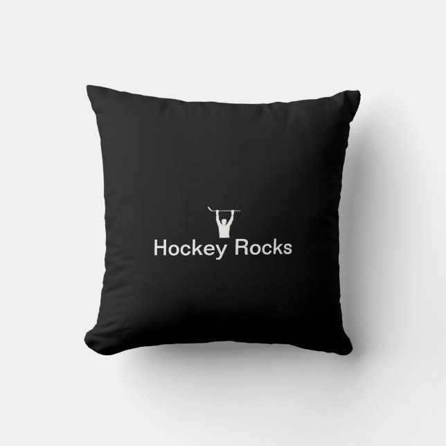 Hockey rocks cushion (Front)