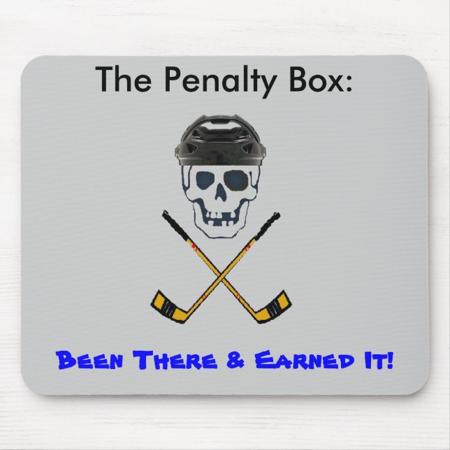 Hockey Roger BIG, The Penalty Box:             ... Mouse Mat (Front)