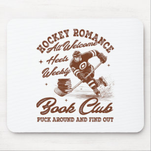 Hockey Romance Smut Reader Book Club Book Lover Bo Mouse Mat