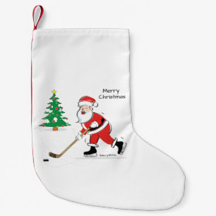 Hockey Santa Stocking