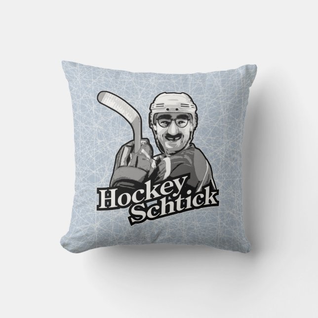 Hockey Schtick Cushion (Front)