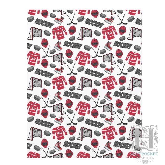 Hockey Scrapbook Paper (Creator Uploaded)