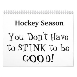 Hockey Season Poem Calendar
