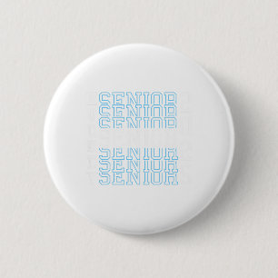 Hockey Senior Night Hockey Senior 2025 Graduation 6 Cm Round Badge