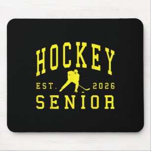 Hockey Senior Night Hockey Senior 2026 Graduation  Mouse Mat
