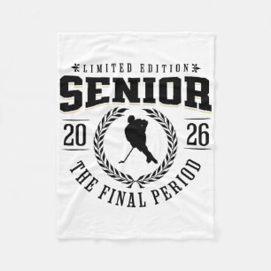Hockey Senior The Final Period 2026 Fleece Blanket