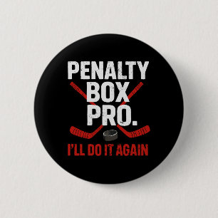 Hockey Shirt Hockey Boy Gifts Stuff Ice Hockey Jer 6 Cm Round Badge