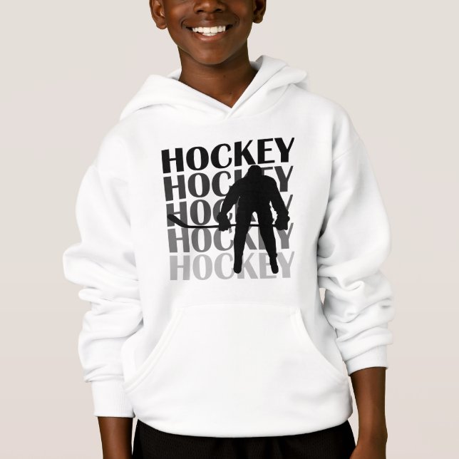Hockey Silhouette T-shirts and Gifts (Front)