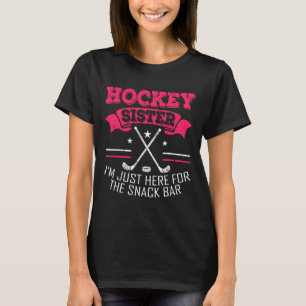 Hockey Sister Field Hockey Gift Field Hockey Playe T-Shirt