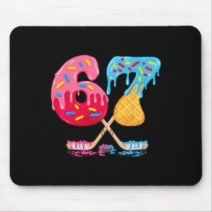 Hockey Six Seven Drip 67 Ice Hockey Meme Hockey Pl Mouse Mat