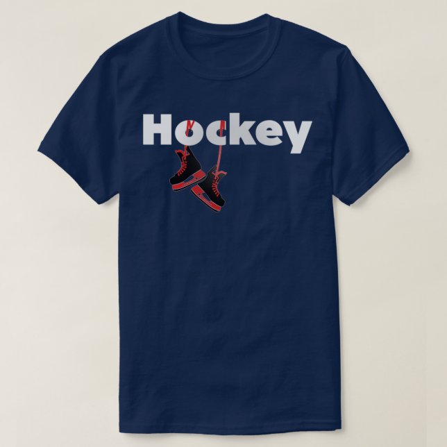 Hockey skates 3 T-Shirt (Design Front)