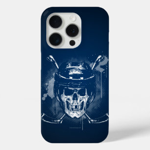 Hockey Skull iPhone 15 Pro Case