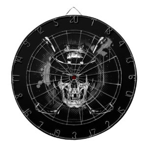 Hockey Skull Dartboard