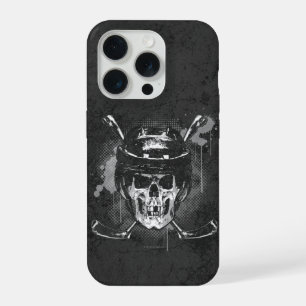 Hockey Skull iPhone 15 Pro Case