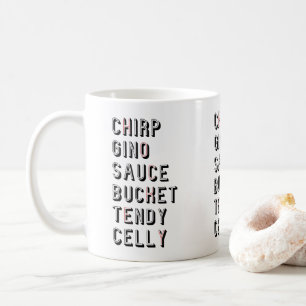 Hockey Slang - Chirp Gino Sauce Bucket Tendy Celly Coffee Mug