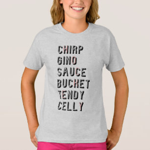 Hockey Slang - Chirp Gino Sauce Bucket Tendy Celly T-Shirt